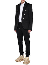 Balmain Cotton Track-pants - Men - Piano Luigi