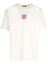 Balmain White pb T-shirt - Men - Piano Luigi