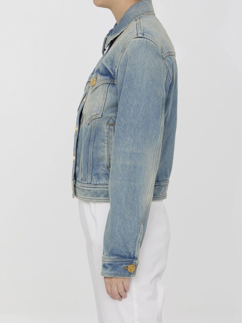 Balmain Vintage Denim Jacket - Women - Piano Luigi