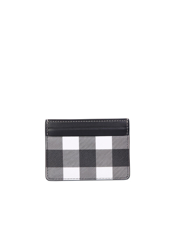 Burberry Logo Check Card Holder - Men - Piano Luigi