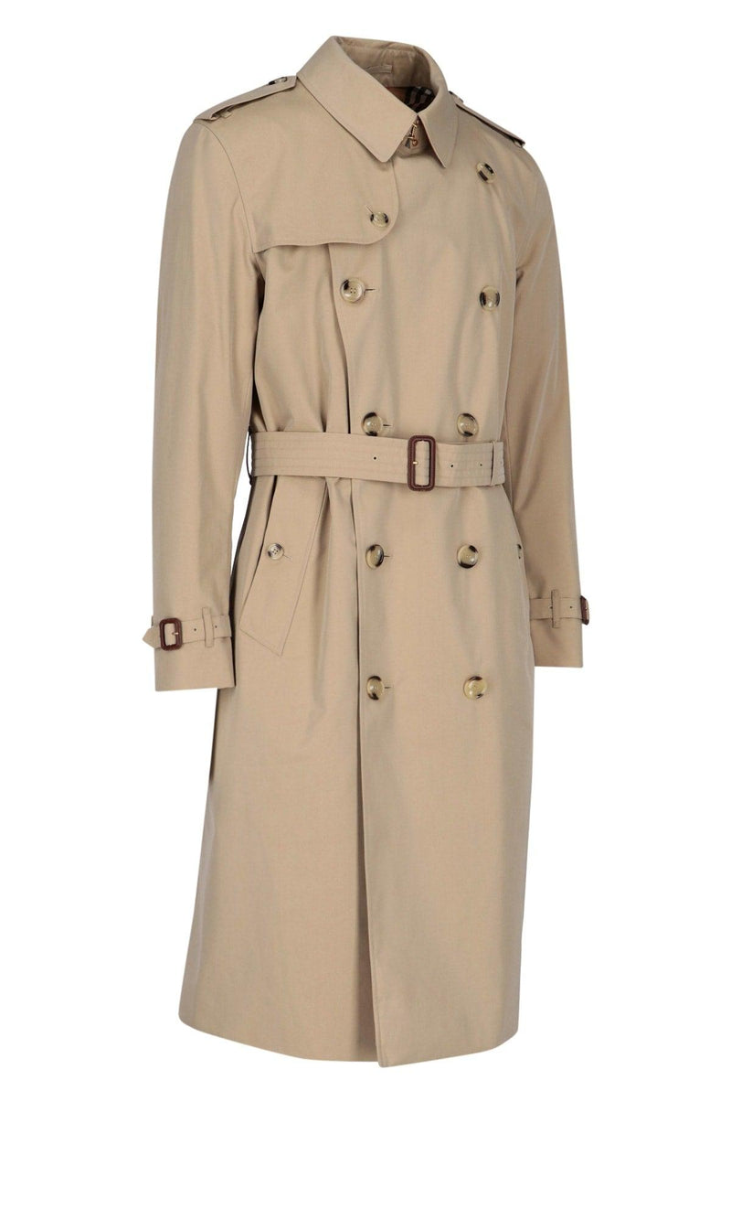 Burberry Heritage The Kensington Beige Trench Coat - Men - Piano Luigi