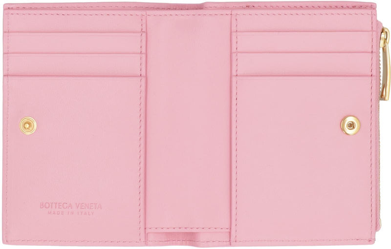 Bottega Veneta Intrecciato Bi-fold Wallet - Women - Piano Luigi