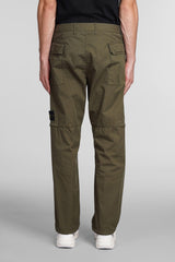 Stone Island Pants In Green Cotton - Men - Piano Luigi