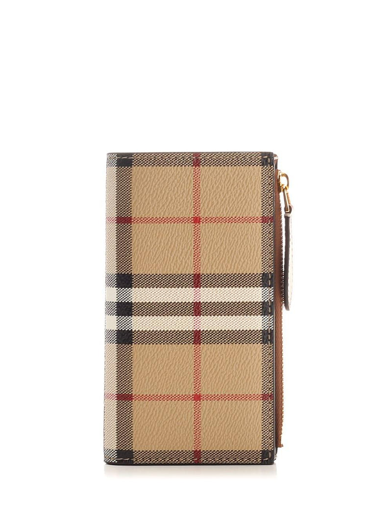 Burberry Archive Check Wallet - Women - Piano Luigi