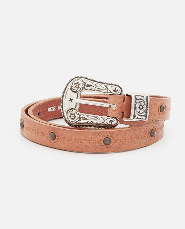 Golden Goose Leather Belt - Women - Piano Luigi