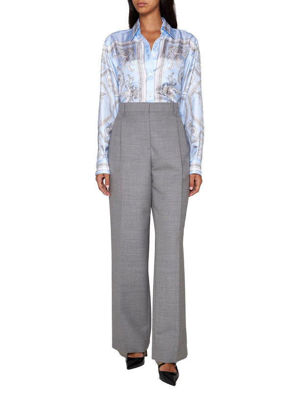 Burberry Ivanna Print Silk Shirt - Women - Piano Luigi