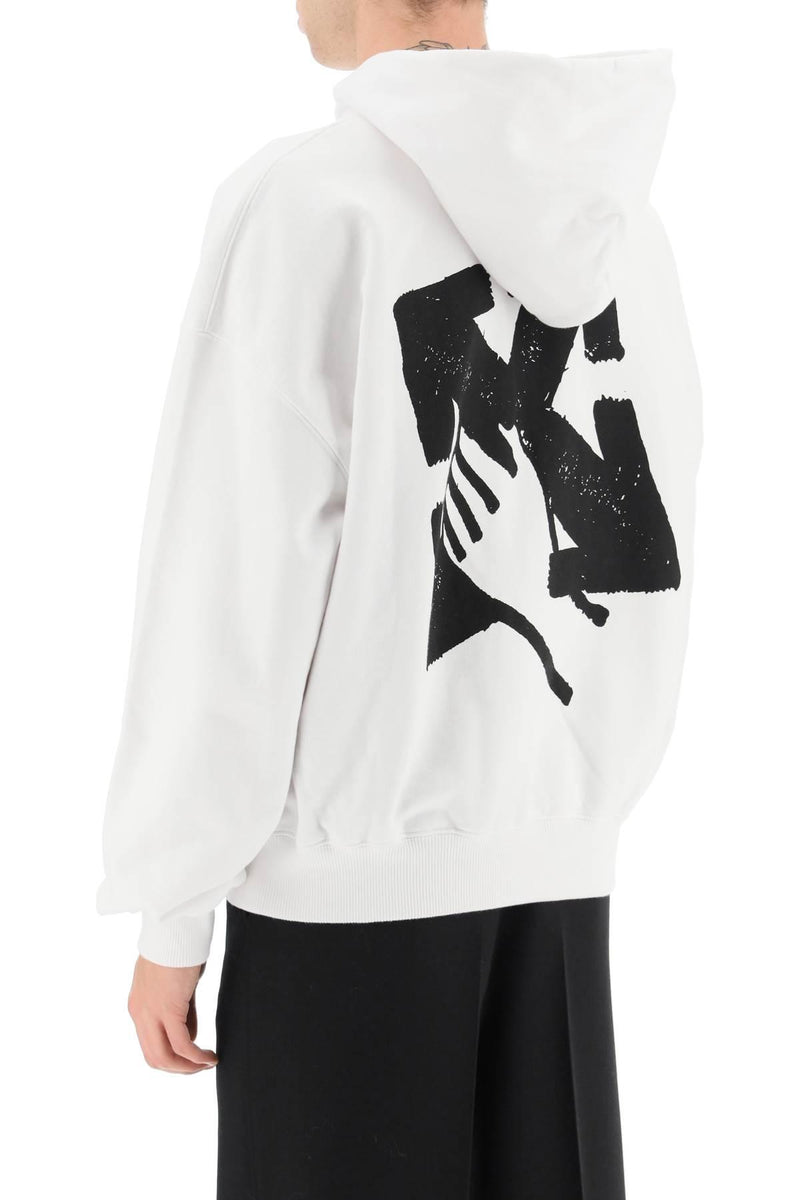 Off-White Hooded Sweatshirt - Men - Piano Luigi