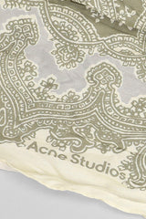 Acne Studios Foulard In White Cotton - Women - Piano Luigi