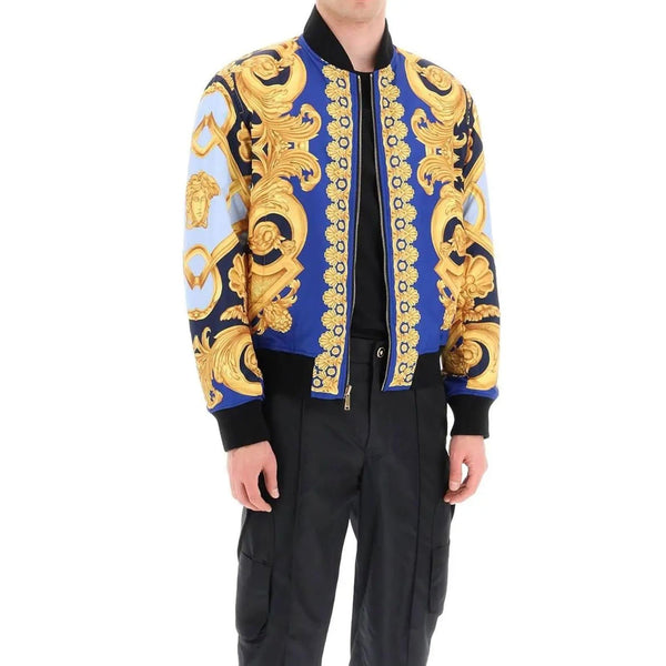 Versace Reversible Bomber Jacket - Men - Piano Luigi