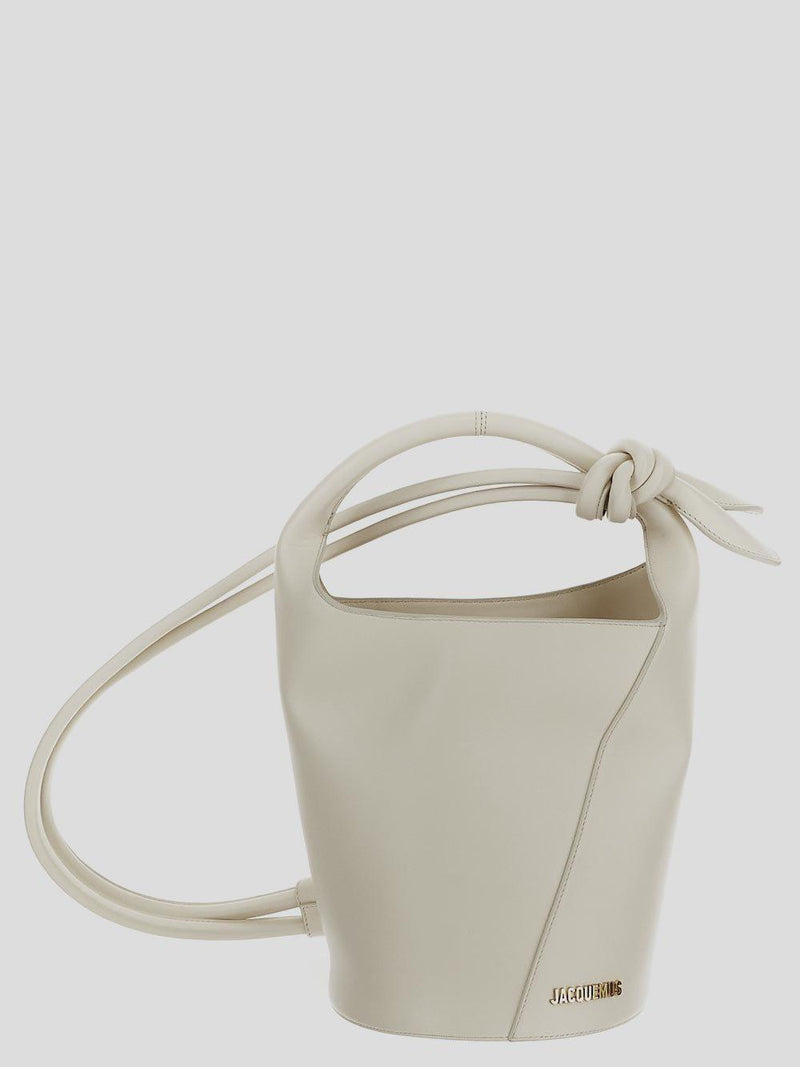 Jacquemus Mini Knotted Bucket Bag - Women - Piano Luigi