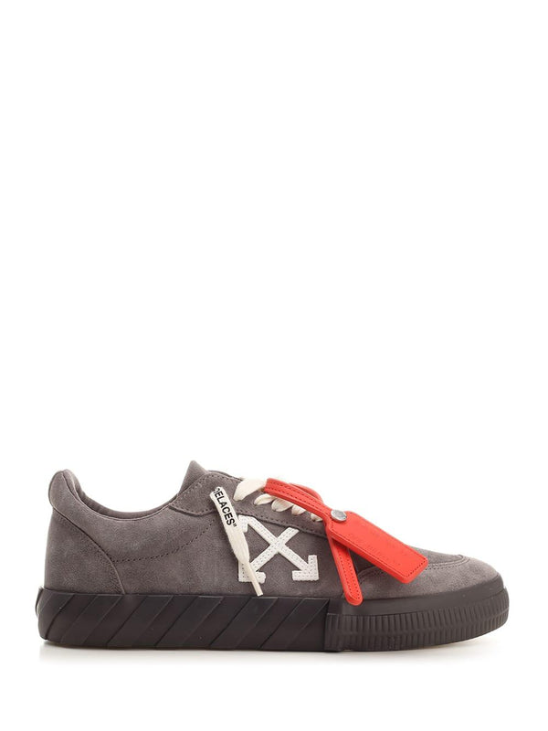 Off-White Grey vulcanized Low-top Sneakers - Men - Piano Luigi