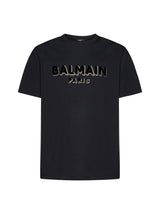 Balmain T-shirt Logo Gold - Men - Piano Luigi