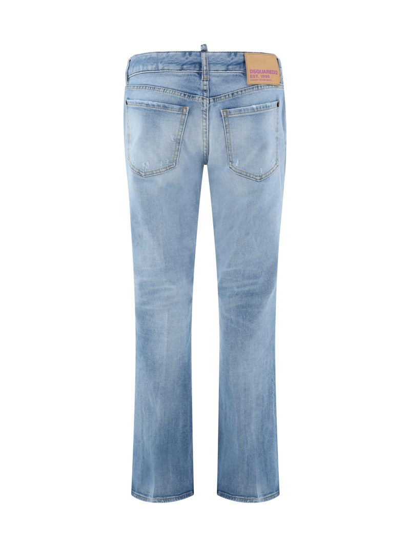 Dsquared2 Flared Leg Buttoned Jeans - Women - Piano Luigi