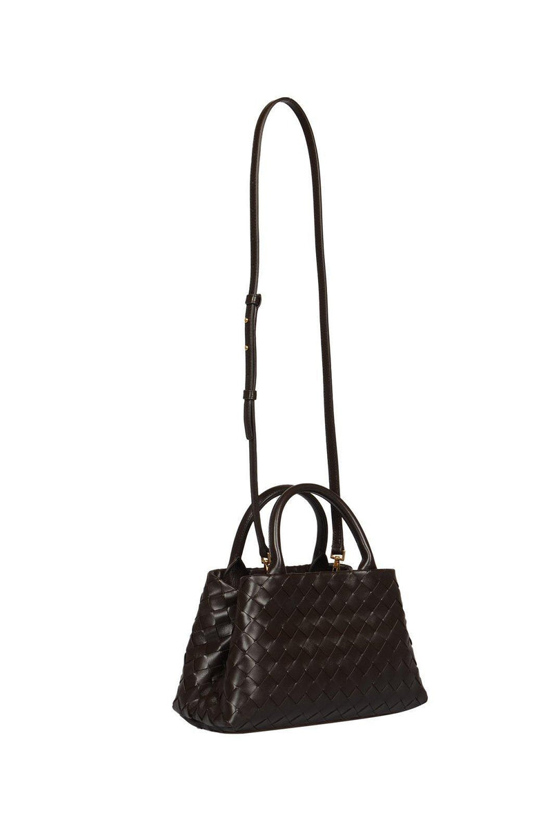 Bottega Veneta Small Intrecciato Top Handle Bag - Women - Piano Luigi