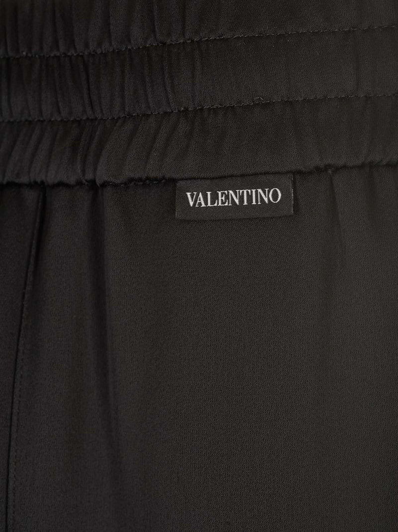 Valentino Enver Satin Trousers - Men - Piano Luigi