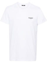 Balmain Flock T-shirt Classic Fit - Men - Piano Luigi