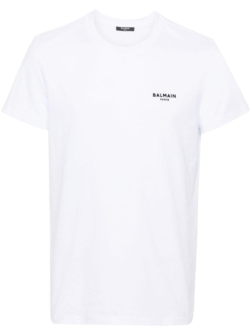 Balmain Flock T-shirt Classic Fit - Men - Piano Luigi