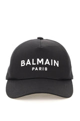 Balmain Logo Embroidered Baseball Cap - Men - Piano Luigi