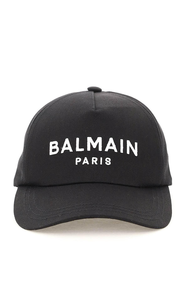 Balmain Logo Embroidered Baseball Cap - Men - Piano Luigi