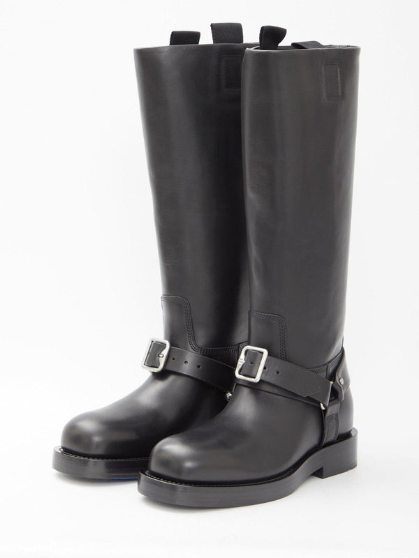 Burberry Saddle High Boots - Women - Piano Luigi