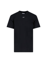 Off-White Black Cotton T-shirt - Men - Piano Luigi