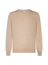 Brunello Cucinelli Crewneck Long-sleeved Jumper - Men - Piano Luigi