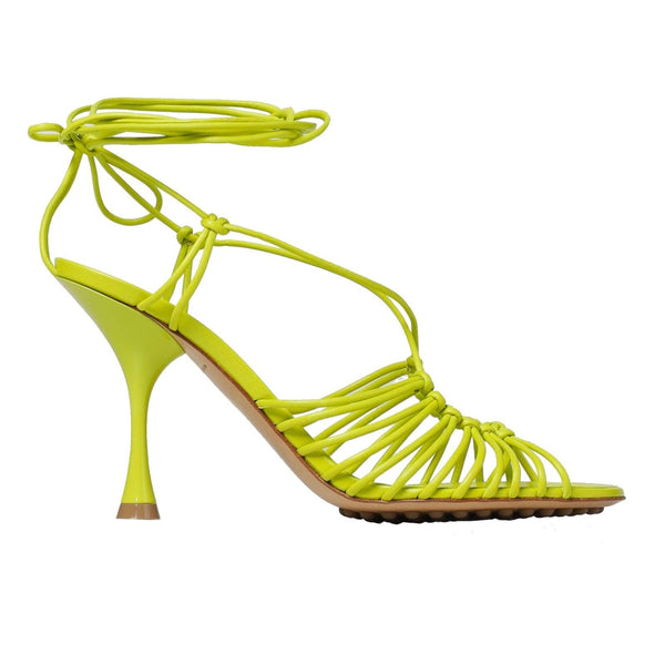 Bottega Veneta Dot Leather Sandals - Women - Piano Luigi