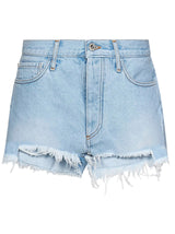 Off-White Denim Shorts - Women - Piano Luigi