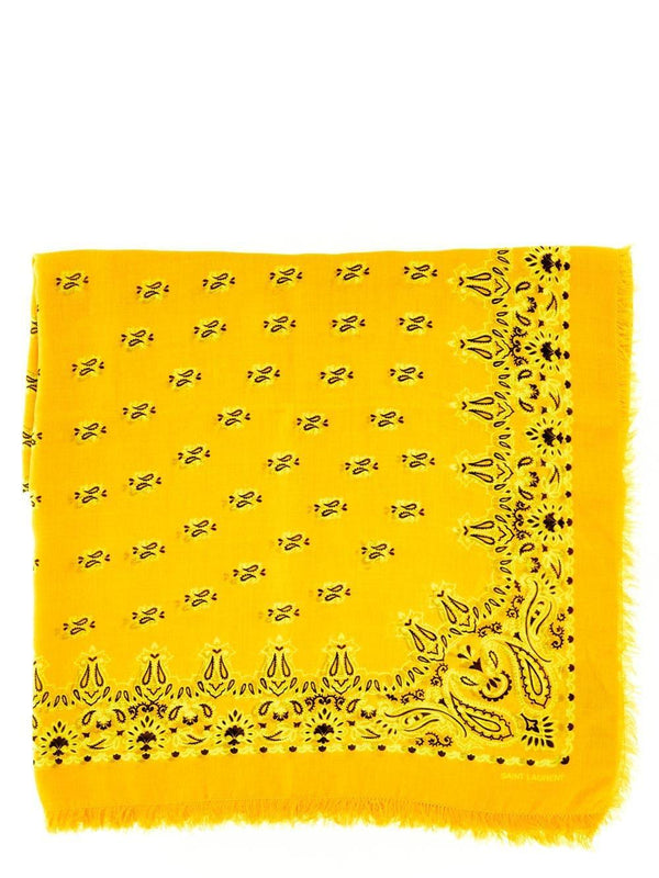 Saint Laurent Bandana Scarf - Women - Piano Luigi