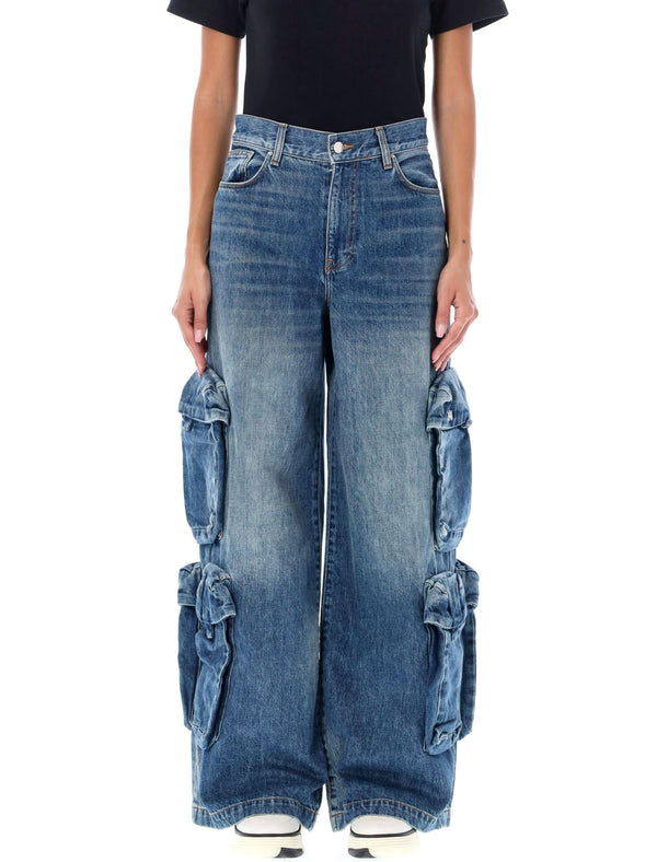 AMIRI Baggy Cargo Jeans - Women - Piano Luigi