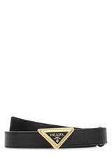 Prada Logo Plaque Belt - Women - Piano Luigi