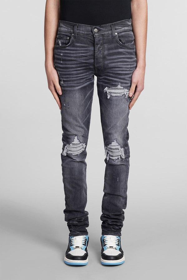 AMIRI Jeans In Black Cotton - Men - Piano Luigi