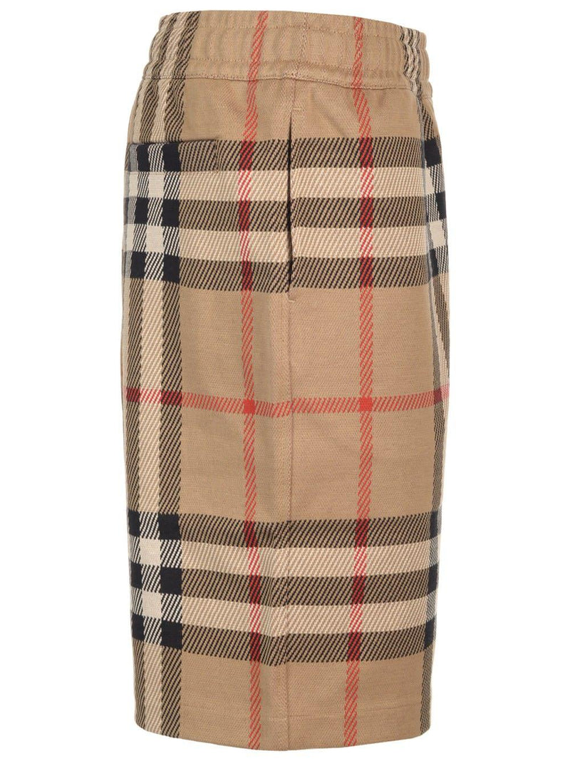 Burberry Bermuda Shorts In Jacquard Check - Men - Piano Luigi