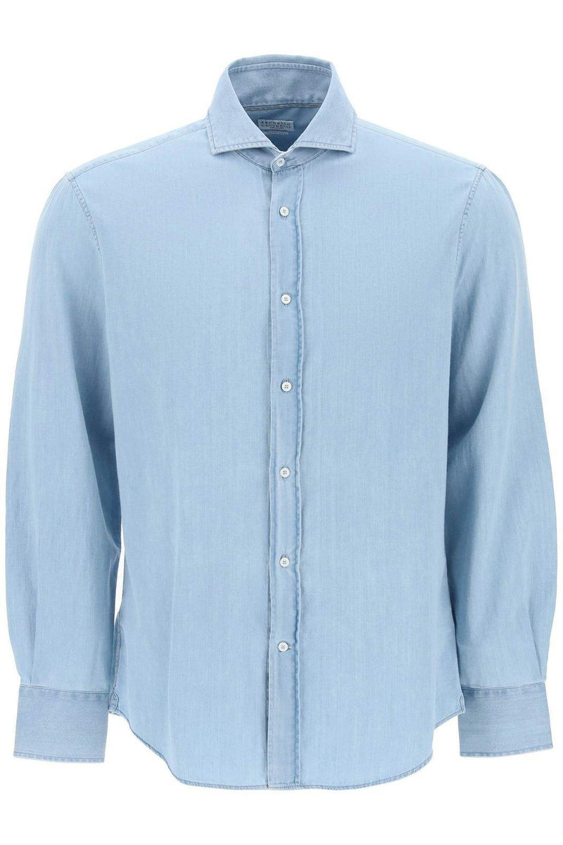 Brunello Cucinelli Buttoned Long-sleeved Shirt - Men - Piano Luigi