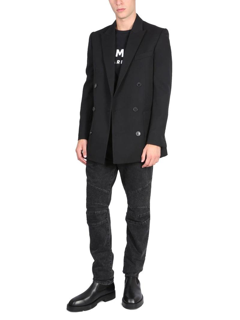 Balmain Double-breasted Jacket - Men - Piano Luigi