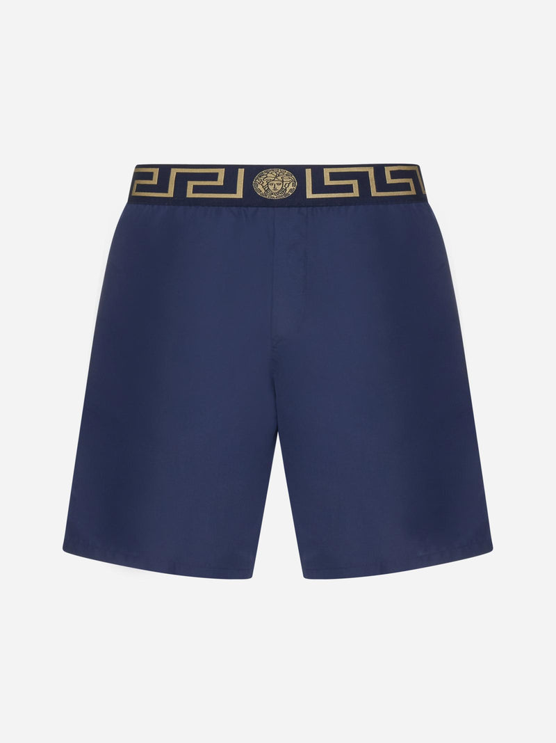 Versace Greca And Medusa Swim Shorts - Men - Piano Luigi