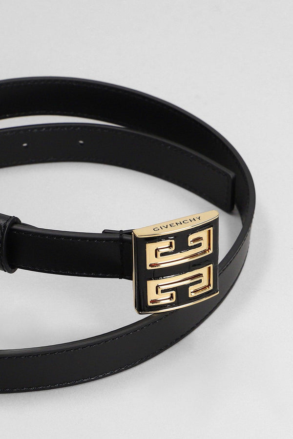 Givenchy Belts In Black Leather - Women - Piano Luigi