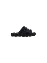 Fendi Black Rubber Cloud Slippers - Men - Piano Luigi