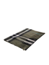 Burberry Cashmere Check Scarf - Men - Piano Luigi