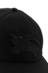 Burberry Black Cotton Baseball Cap - Men - Piano Luigi