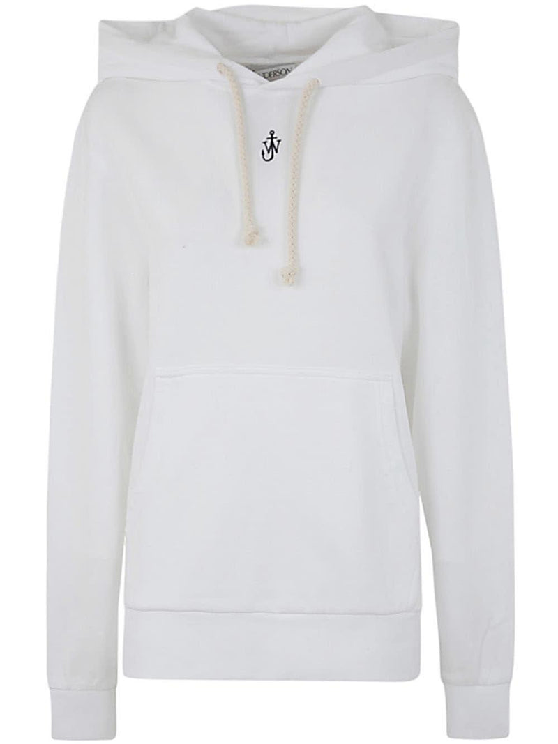 J.W. Anderson Anchor Embroidery Hoodie - Women - Piano Luigi