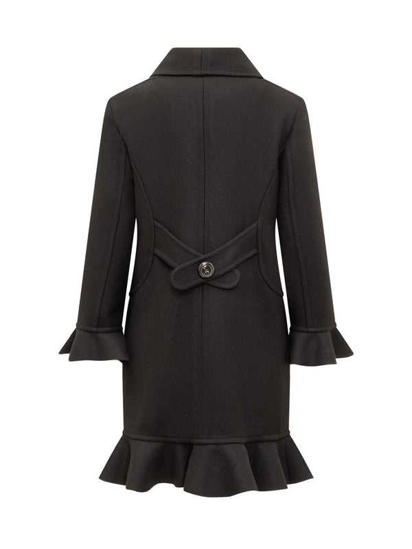 Dsquared2 Mini Ruffled Coat - Women - Piano Luigi