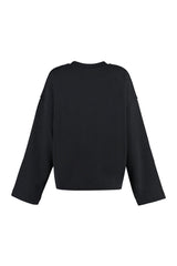 Moncler Cotton Crew-neck Sweatshirt - Women - Piano Luigi