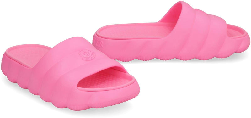 Moncler Lilo Rubber Slides - Women - Piano Luigi