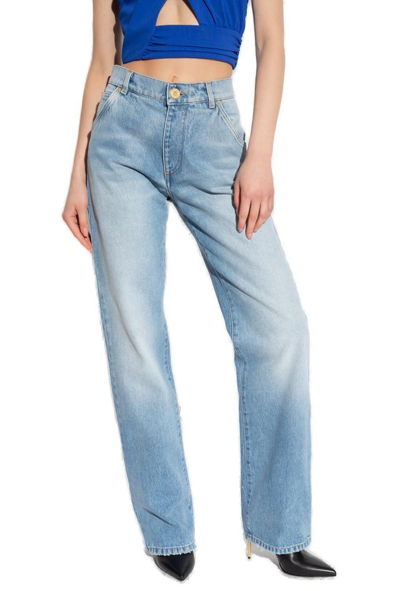 Balmain Straight-leg Jeans - Women - Piano Luigi