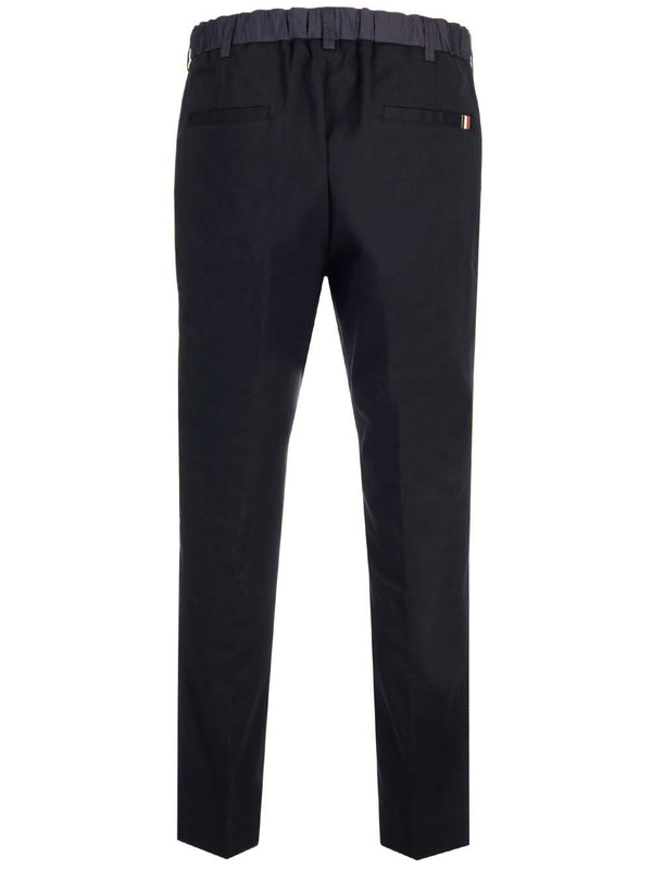 Moncler Blue Trousers - Men - Piano Luigi