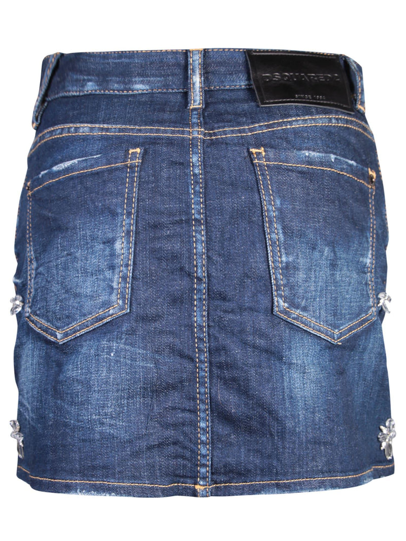 Dsquared2 Denim Skirt - Women - Piano Luigi