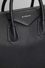 Givenchy Antigona Hand Bag In Black Leather - Women - Piano Luigi