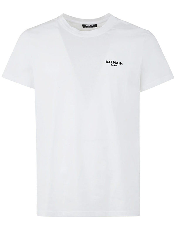 Balmain Flock T-shirt Classic Fit - Men - Piano Luigi