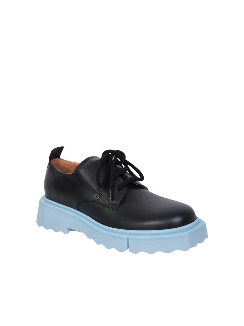 Off-White Leather Sponge Derby - Men - Piano Luigi